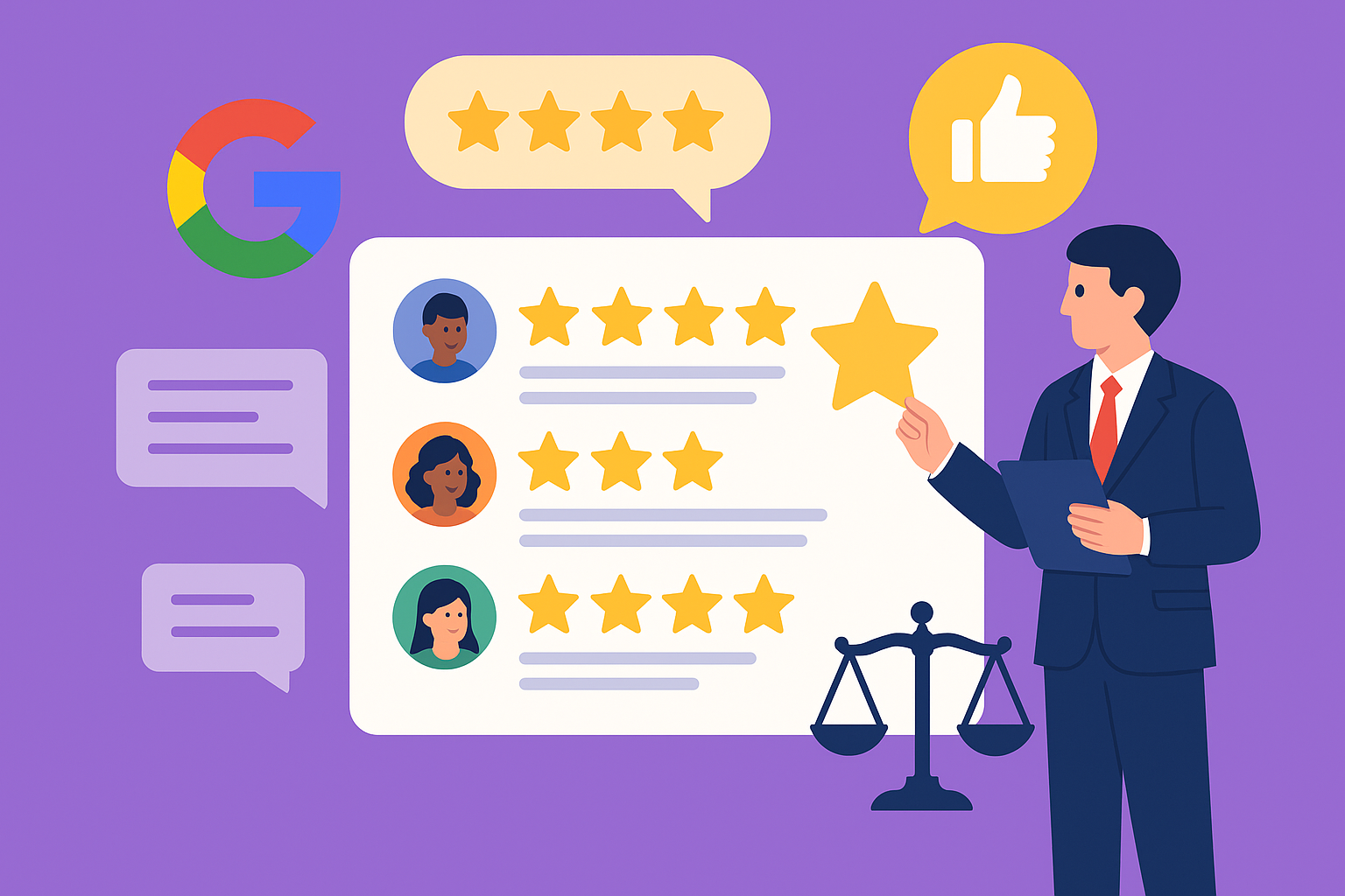 Google Reviews for law firms